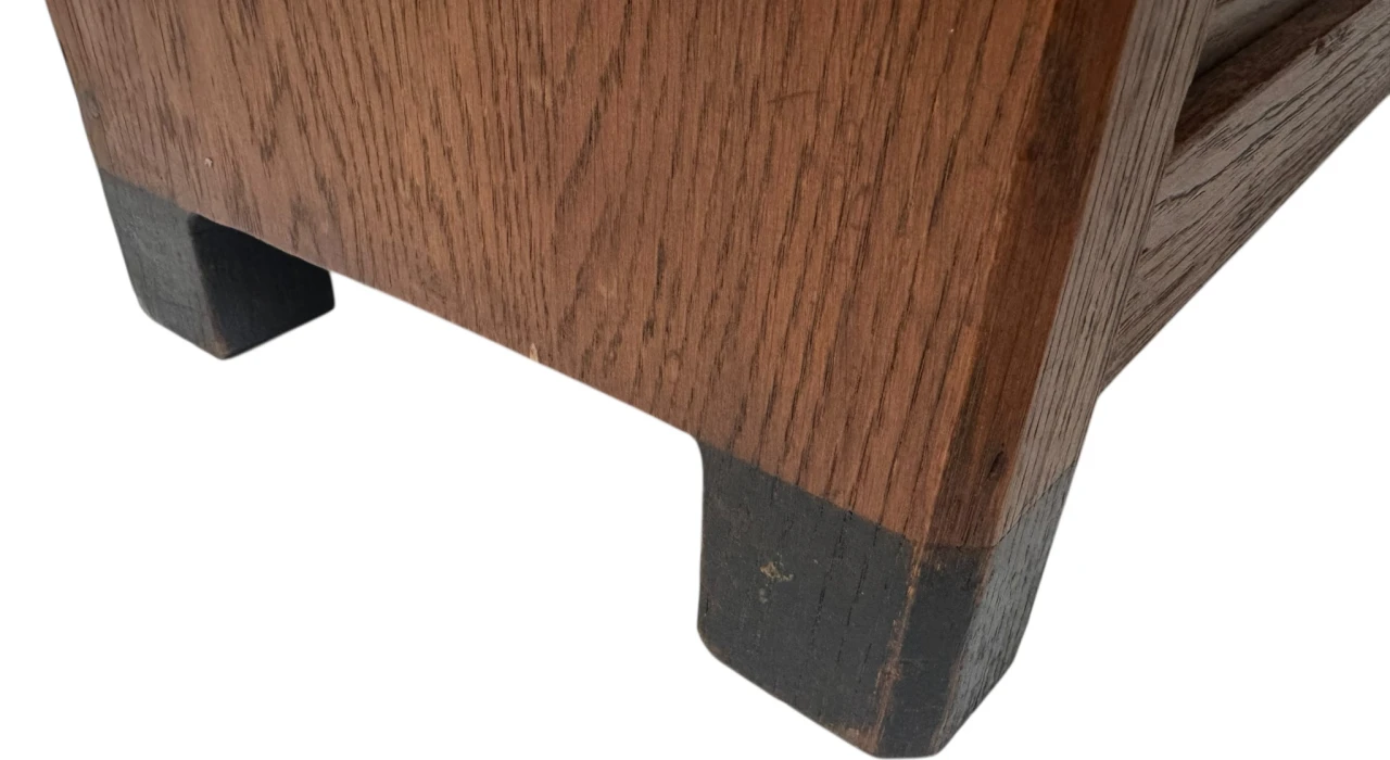 Art Deco Amsterdamse School Open Bookcase by Willem Penaat for Metz & Co., 1920s